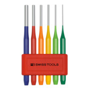 PB Swiss Tools Pendrijverset in kunststof houder, speciale kwaliteit poedercoating, Aantal pendrijvers: 6