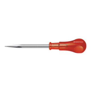 PB Swiss Tools Pointe carrée avec manche en plastique, Longueur lame: 110 mm