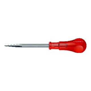 PB Swiss Tools Pointe carrée manche en plastique 110x8mm