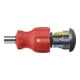 PB Swiss Tools Porte-embouts Stubby en acier inoxydable magnétique