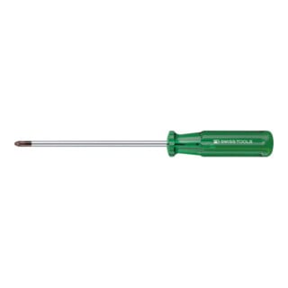 PB Swiss Tools Pozidriv-Schraubendreher, mit Kunststoffheft, Kreuzschlitzgröße 3
