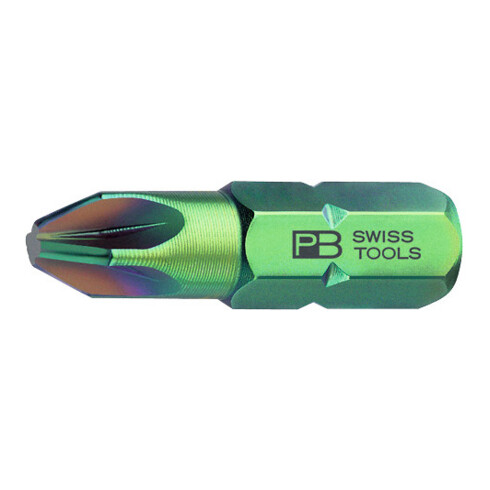 PB Swiss Tools Precision Bit, Pozidriv, 1/4 Zoll 1/25 mm