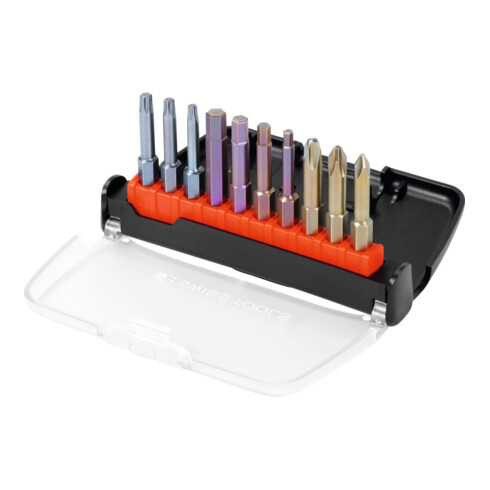 PB Swiss Tools PrecisionBits-assortiment 10-delig
