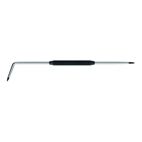 PB SWISS TOOLS Punta a tracciare curva con cuspidi in metallo duro