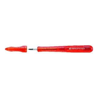 PB Swiss Tools Reißnadel HM 4x135mm mit Kappe und Kunststoffgriff