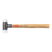 PB Swiss Tools Rückschlagfreier Hammer, mit Nylon-Einsätzen, Hickory-Stiel, 32 mm-1