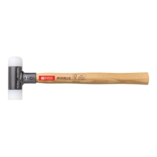 PB Swiss Tools Rückschlagfreier Hammer, mit Nylon-Einsätzen, Hickory-Stiel, 35 mm