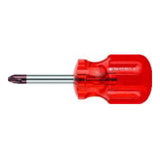 PB Swiss Tools Schraubendreher, für Phillips, mit Kunststoffheft, Kreuzschlitzgröße 2K