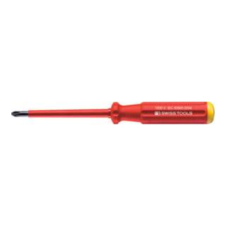 PB Swiss Tools Schraubendreher, für Phillips, SwissGrip vollisoliert, Kreuzschlitzgröße 3