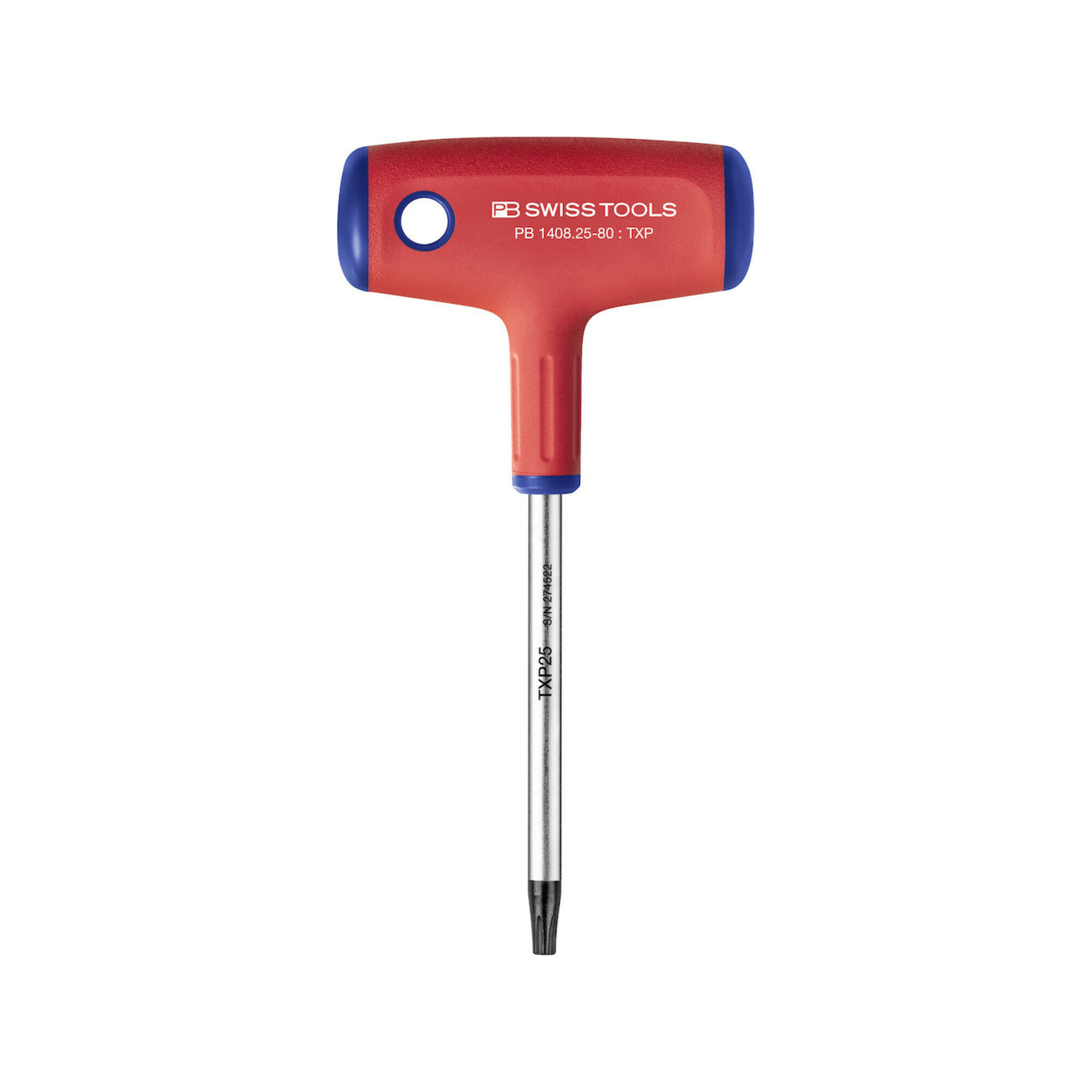 PB SWISS TOOLS Schraubendreher für TX Plus, mit Quergriff, TX Plus-Profil: 20IP