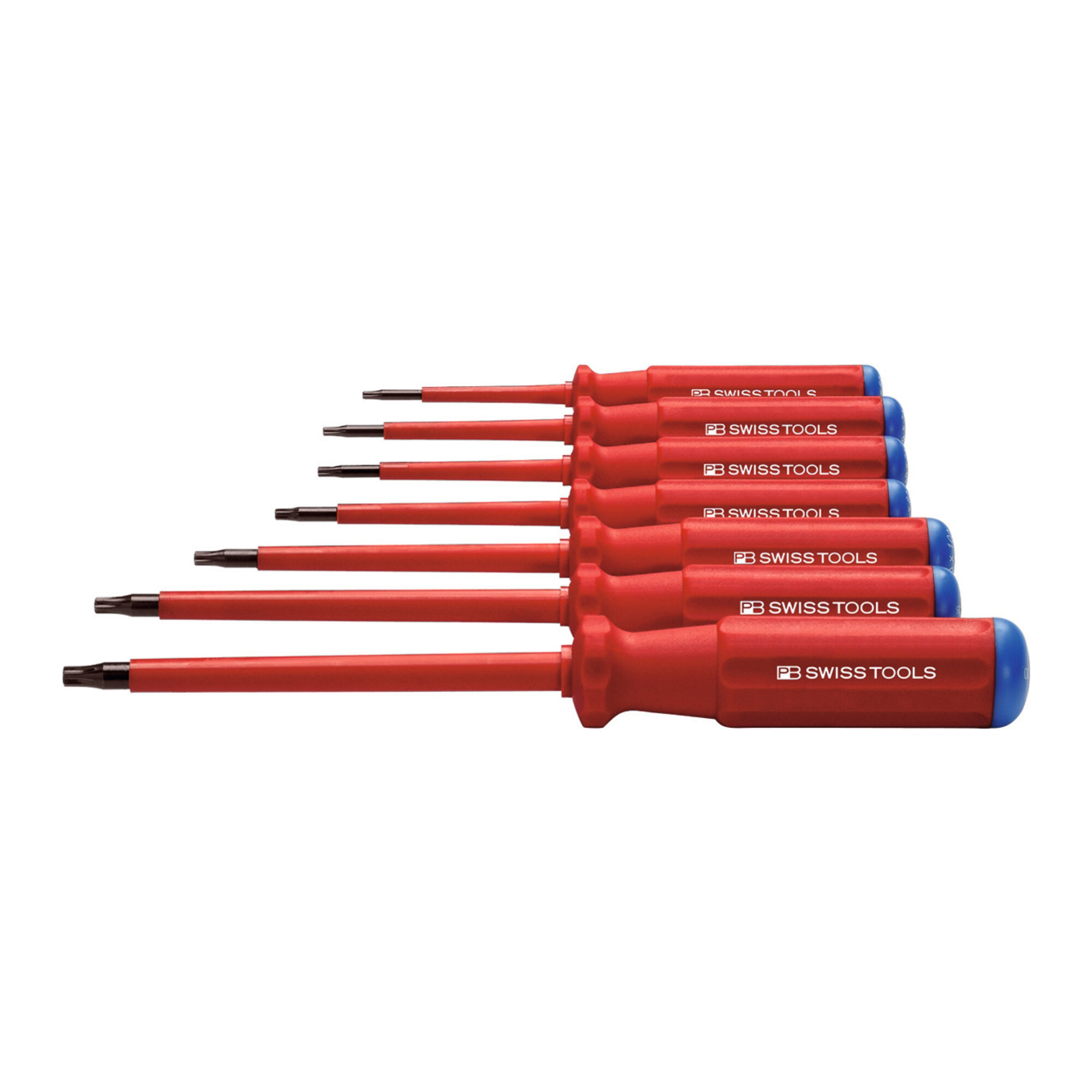 PB Swiss Tools Schraubendreher-Satz für Torx vollisoliert, 7-teilig, 5450.