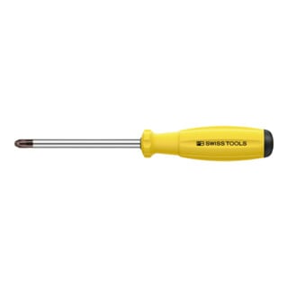 PB Swiss Tools Pozidriv schroevendraaier, met 2C-SwissGrip greep, ESD