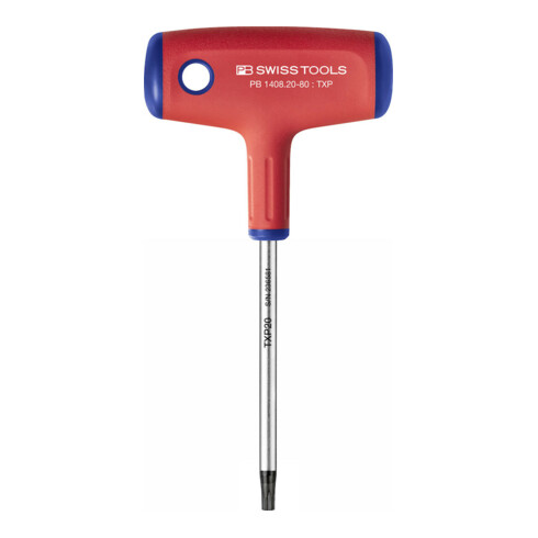PB SWISS TOOLS Schroevendraaier voor TX Plus, met dwarsgreep, TX Plus-profiel: 20IP