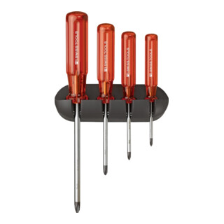 PB Swiss Tools Set de tournevis 4 pièces PH avec support mural Classic