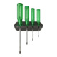 PB Swiss Tools Set de tournevis 4 pièces PZ avec support mural Classic-2