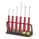 PB Swiss Tools Set de tournevis électronique 6 pièces fente/PH-1