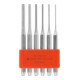 PB SWISS TOOLS Set di cacciaspine con supporto in plastica, qualità speciale cromato, 6pz.-1