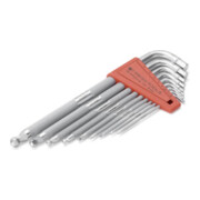 PB SWISS TOOLS Set di chiavi maschio esagonali piegate lunghe con zigrinatura, 9pz.-3