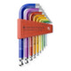 PB SWISS TOOLS Set di chiavi maschio piegate esagonali, testa sferoidale termoverniciata, 9pz.-3