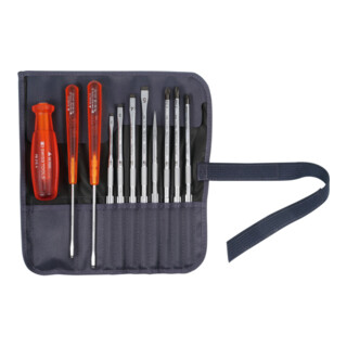 PB SWISS TOOLS Set di Giravite per installatori con robusta impugnatura "multicraft", 11pz.