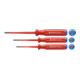 PB SWISS TOOLS Set di Giravite Slim per viti TX Classic, interamente isolati, 3pz.-1