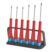 PB Swiss Tools Set elektronica-schroevendraaiers voor TX, Aantal schroevendraaiers: 6