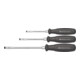 PB Swiss Tools Set schroevendraaiers, sleuf, met 2-componenten-SwissGrip-handvat en slagkop, Aantal stiftsleutels: 3-1