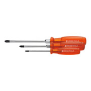 PB Swiss Tools Set schroevendraaiers voor Phillips, met'Multicraft'-krachthandvat, Aantal schroevendraaiers: 3