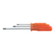 PB Swiss Tools Set schroevendraaiers voor Phillips, met kunststof handvat, Aantal schroevendraaiers: 3-1