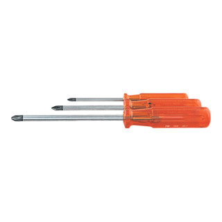 PB Swiss Tools Set schroevendraaiers voor Phillips, met kunststof handvat, Aantal schroevendraaiers: 7