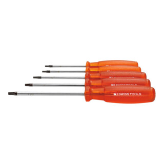 PB Swiss Tools Set schroevendraaiers voor TX, Aantal schroevendraaiers: 8