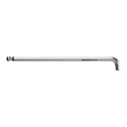 PB Swiss Tools Sleutels voor binnenzeskantbouten 90°-100° lang, met kogelkop en korte arm verchroomd, Zeskant: 10mm