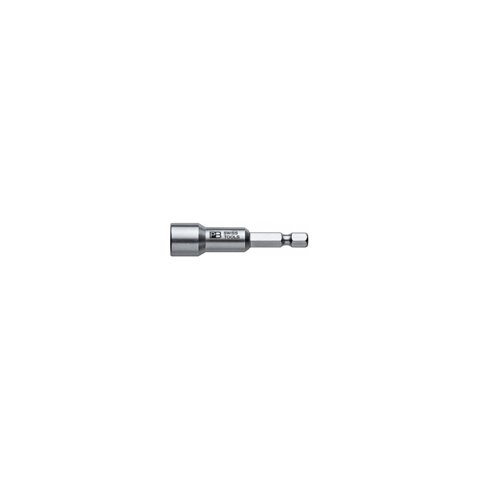 PB Swiss Tools Steckschlüsseleinsatz, Schaft E 6,3, mit Magnet, 6 mm