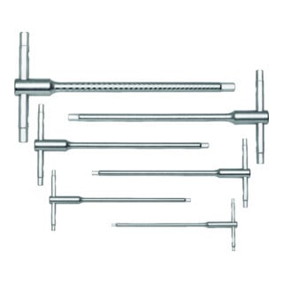 PB Swiss Tools T-Griff-Schraubendreher- Satz mit Gleitgriff 6-teilig 3-10mm