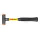 PB Swiss Tools Terugslagvrije hamer met koperen inzetstukken Superglas-steel, Hamerkop-⌀: 24mm-1