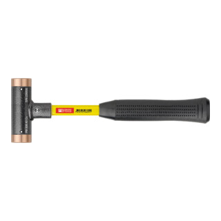 PB Swiss Tools Terugslagvrije hamer, met koperen inzetstukken, superglas steel