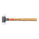PB Swiss Tools Terugslagvrije hamer, met nylon inzetstukken, hickory steel-1