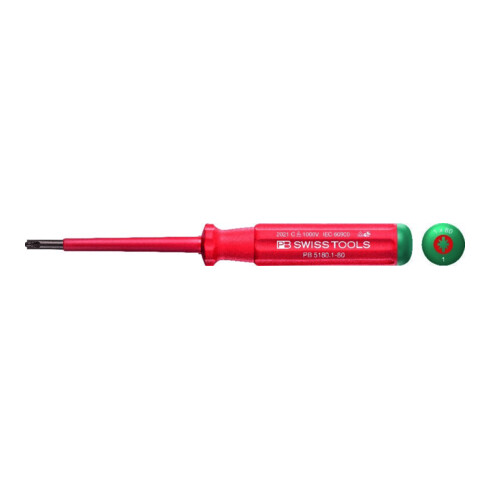 PB Swiss Tools Tournevis 5180 VDE PZ/S 2x100mm Classic