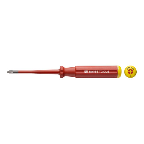 PB Swiss Tools Tournevis 5190 VDE PH/S 1x 80mm Classic