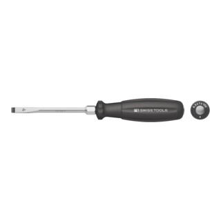 PB Swiss Tools Tournevis 8102 Fente 6,5x1 x200mm Embout frappe SwissTools
