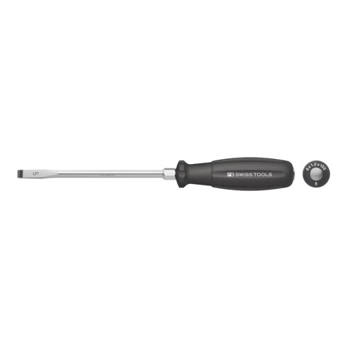 PB Swiss Tools Tournevis 8102 Fente 8 x 1,2 x 260 mm Capuchon à frapper SwissTools