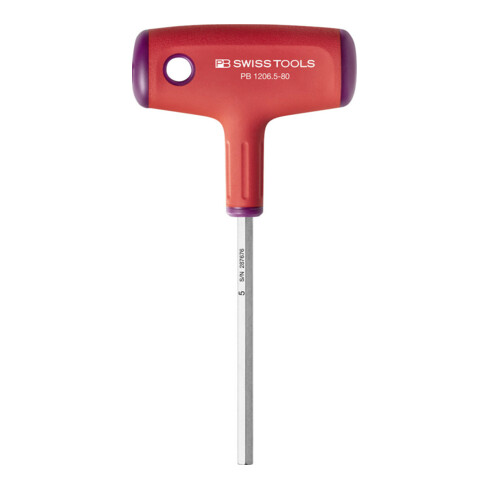 PB Swiss Tools Tournevis à poignée transversale 5x80mm