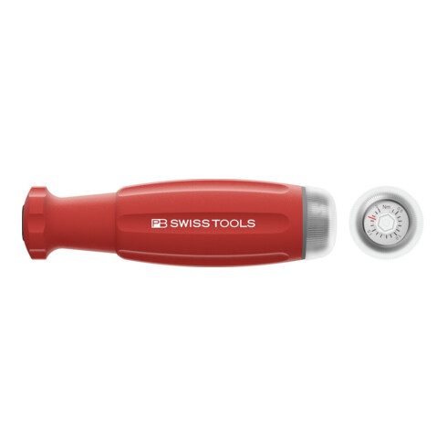 PB Swiss Tools Tournevis dynamométrique 0,4-2,0 Nm pour lames interchangeables