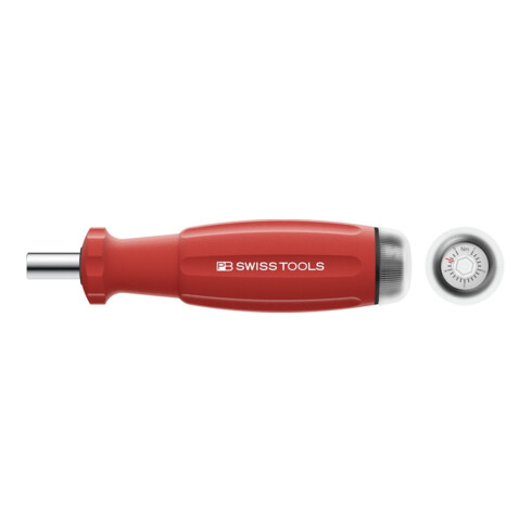 PB Swiss Tools Tournevis dynamométrique 1,0-5,0 Nm avec porte-embout