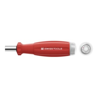 PB Swiss Tools Tournevis dynamométrique 10-50cNm avec porte-embout