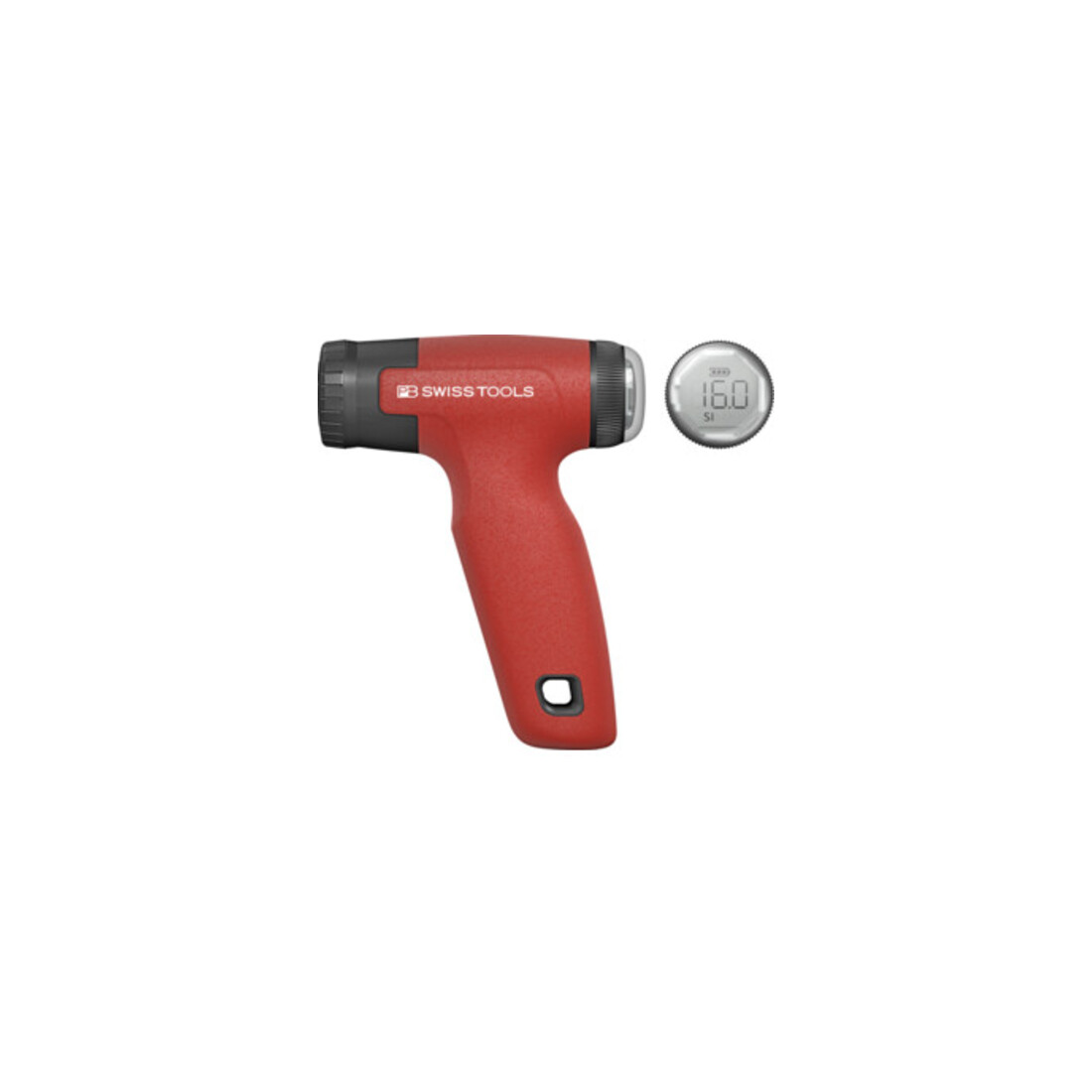 PB Swiss Tools Tournevis dynamométrique avec affichage numérique, porte-lames de rechange, Couple maximal: 1600 cN·m