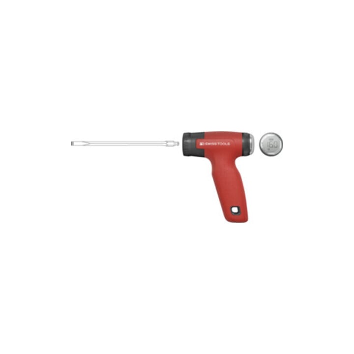 PB Swiss Tools Tournevis dynamométrique avec affichage numérique, porte-lames de rechange, Couple maximal: 1600 cN·m