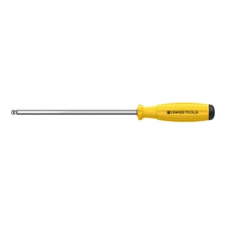Tournevis à bille hexagonal PB Swiss Tools, avec manche 2C-SwissGrip, ESD, hexagonal