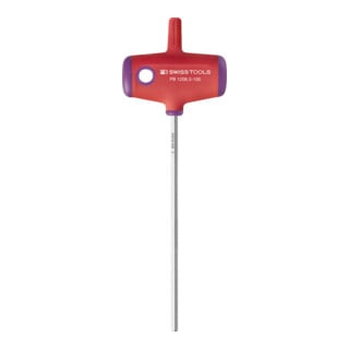 PB SWISS TOOLS Tournevis pour 6 pans creux, avec poignée transversale, Hexagonal : 3mm