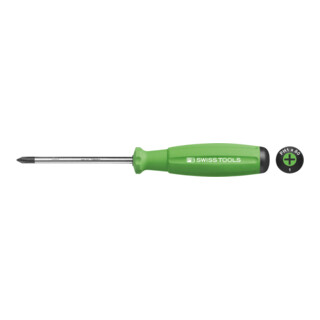 Tournevis PB Swiss Tools, pour Phillips, avec manche 2K-SwissGrip